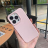 韵宁 适用于苹果手机壳真液态硅胶iPhone手机保护套新款纯色黑加仑紫高级感全包防摔简约情侣款 【炫酷黑】真液态硅胶*不发黄*不变色 iPhone15Promax 实拍图