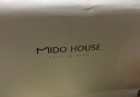 MIDO HOUSE【轻奢100支】铭都床上四件套全棉贡缎纯棉A类床单床笠套件 海因蓝配雅士灰【丝滑贡缎】 1.8/2m床单款四件套 实拍图