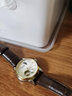 尼尚（Nesun）手表女 女士机械表简约心形镂空女士手表品质气质女表 送女朋友 咖色皮带LN9061-JBF 实拍图