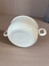 沃德百惠（WORTHBUY）儿童辅食碗餐具套装宝宝学吃饭幼儿园带手柄防摔防烫牛奶杯碗勺叉 双耳碗 实拍图