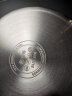铿锵（KENGQ）316不锈钢汤锅双耳蜂窝小汤锅家用煮锅食品级电磁炉汤蒸锅煮粥锅 汤锅【不沾款蓝色盖】 20cm 实拍图