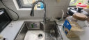 九牧（JOMOO） 厨房洗菜盆304不锈钢水槽单槽套餐 洗碗池06119【675X435】 (含双出水抽拉龙头33168) 晒单实拍图