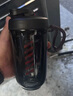cica摇摇杯蛋白粉健身运动水杯男女士tritan塑料搅拌水杯子夏季耐高温 （PC材质）黑色 590ml 实拍图