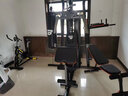 美力德 家用健身器材多功能一体机综合训练器综合健身器力量组合器械 钢轴飞鸟沙袋款+蹬腿【包安装】 实拍图