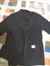 恒源祥针织开衫男士毛衣外套潮流中青年口袋披肩HJ172 黑色 180/96A  实拍图