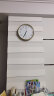 北极星（POLARIS）挂钟客厅简约创意石英钟时尚卧室钟表现代时钟欧式挂表30cm 实拍图