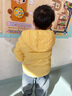 MiniPeace【国色羽绒】太平鸟童装儿童轻薄羽绒服男女童秋冬中国色羽绒外套 金盏 120 cm 实拍图