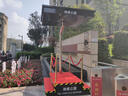 度假鸟 不锈钢餐厅迎宾台楼盘接待台 酒店咨客台演讲台发言台户外主持台 玫瑰金接待台 实拍图