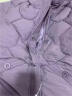 俞兆林（YUZHAOLIN）中年妈妈冬装羽绒棉服洋气外套加厚棉袄中老年人女秋冬季保暖棉衣 紫色 3XL 晒单实拍图