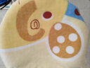 威尔贝鲁WELLBER新款婴儿毛毯宝宝空调毯幼儿园盖毯新生儿小毛毯云毯 爱心桃(60g) 70*100cm 晒单实拍图