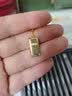 周大福ING小金砖小金条吊坠黄金项链女45cm约10.69g F226469生日礼物 实拍图