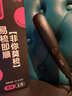 奥克斯（AUX）直发梳负离子不伤发直板夹直发器电梳子直发棒直发烫发夹板蓬松卷发梳卷发棒两用梳子生日礼物 魅黑色【陶瓷釉护发款】 实拍图