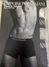 安普里奥·阿玛尼（Emporio Armani）夏季新款运动潮流休闲男平角内裤3件套装111610 CC722 蓝白灰 XL 实拍图