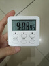 呈爱自动定时器小闹钟形状时间管理器定时迷你学生用儿童创意可爱女 电子计时器 正方形 实拍图