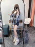 奇安达【李权哲同款】情侣面包鞋男女鞋新款厚底板鞋男女同款原创鞋子男 元气米 41 实拍图