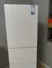 美的（Midea）223海量优选精致三门三温白色租房家用客厅小型冰箱三开门大容量中门软冷冻节能省电低音以旧换新 实拍图