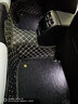 指南针适用大众迈腾脚垫13-23款全包围专用新迈腾330丝圈19汽车装饰全包 双层黑米+黑色丝圈 实拍图