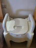 宝贝时代【可拆卸扶手】老人坐便器移动马桶病人便盆便携式塑料尿盆室内可移动家用老年人坐便椅尿桶 房间用（坐高可调40-50cm） 实拍图