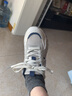 回力男鞋春季低帮鞋子男2026新款网面鞋百搭休闲运动鞋男春季跑步鞋男 灰蓝 38 女码 实拍图