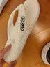 卡骆驰（CROCS）拖鞋男鞋女鞋 2026夏季新款人字拖平底沙滩鞋休闲透气凉鞋 贝雅卡骆班人字拖-深蓝-可涉水 36-37 (220mm) /M4W6 实拍图
