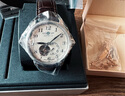 齐博林（Zeppelin）手表男进口德表商务防水皮带钢带镂空自动机械男表十大名表腕表 7666-5黄盘棕带【店长推荐】 实拍图