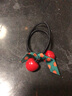 QUEENS JEWELRY头绳女简约韩版小清新发饰发圈森女系扎头发橡皮筋气质发饰 樱桃【两条装】 实拍图