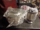 荣事达（Royalstar） 绞肉机家用料理机搅拌机碎肉机小型辅食机绞馅机肉馅机电动搅肉机打肉机绞蒜 2斤绞肉机【不锈钢碗】2套刀 1.8L 实拍图