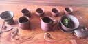 陶曦宜兴原矿紫砂杯全手工品茗杯套装功夫茶具茶盅主人杯小杯子紫泥 紫泥4只 四件套 实拍图