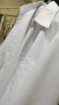 唐号（tanghao）白色长袖衬衫男学院风宽松dk领带衬衣潮流韩版班服毕业衣服衬衫男 白色衬衫+领带 2XL 晒单实拍图