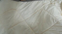 安睡宝（SOMERELLE） 被子四孔冬被抗菌双人被芯空调被学生纤维被春秋被四季通用褥子 四孔抗菌纤维夏被150*215cm 实拍图
