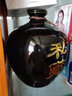 大师汇景德镇陶瓷酒瓶黑釉酒坛子密封酒具酒瓶子乌金釉坛子家用白酒壶 10斤黑釉珍藏送红布系绳 简装 实拍图