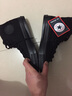 匡威（Converse）帆布运动板鞋 ALL STAR HI高帮休闲鞋 经典男女全明星 日本直邮 BB-纯黑色 25 实拍图