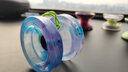 悠悠工厂（yoyofactory）无界Wedge YYF悠悠球 自由花式死睡溜溜球竞技铝合金轴盖儿童玩具 WEDGE透明粉红銀盖 实拍图