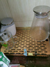 沃德百惠（WORTHBUY）茶盘托盘家用小型茶杯水壶托盘双层沥水茶几水杯托盘轻奢方形茶盘 琥珀金：大号 实拍图