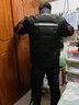 MOTO-BOY骑行服男摩托车衣服冬赛车机车服套装骑行裤防风防水防摔摩旅四季 J07P06套装黑色 3XL 实拍图