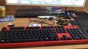 斐尔可 （FILCO）104键忍者圣手二代机械键盘 侧刻有线cherry樱桃轴游戏键盘彩色限量 红色 茶轴 实拍图
