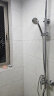九牧（JOMOO）花洒软管不锈钢双扣防缠绕淋浴软管浴室可伸缩水管淋雨喷头软管 增压花洒喷头+花洒软管（1.5米） 实拍图