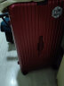 大嘴猴（Paul Frank）超大容量行李箱女拉链密码拉杆箱网红男轻音万向轮旅行箱学生皮箱 波尔多红/加大加宽/抑菌款 30英寸 实拍图