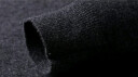 CARBINEER高领羊绒衫男 纯色打底衫秋冬季加厚保暖双翻领毛衣男 JXB351688 深灰 170/L 实拍图