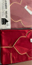 上海故事本命年红色睡衣女春夏季母亲节礼物龙年新年款情侣家居服套装送礼 纯红礼盒装 男XL-适合体重140-160斤 晒单实拍图