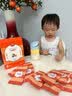 伊威（Eastwes）【任选5件享6折】儿童面条蝴蝶面米饼磨牙零食,享婴儿宝宝1岁食谱 【5件享6折】彩蔬小面片180g 实拍图