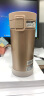 ASVEL弹盖保温杯男女士大容量不锈钢商务时尚办公室学生便携咖啡杯 抹茶绿 370ml 实拍图