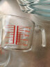 菲内克斯钢化玻璃牛奶杯宝宝儿童微波炉烤箱专用热奶杯带刻度烘焙量杯 250ml 实拍图