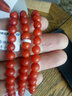 钶洛迪雅南红手串保山柿子红玛瑙色红肉满108子男女款念珠手链项链 臻品收藏【满色满肉，地大证书】 6.5mm【108珠】 实拍图
