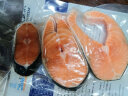 蓝雪冷冻三文鱼扒500g 2~5块 ASC认证大西洋鲑鱼轻食袋装生鲜海鲜水产 晒单实拍图