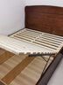 南宜（Nanyi）胡桃木实木床双人床现代中式简约经济型高箱储物床卧室家具8518 高箱床 【升级胡桃木款】1.5*2.0米 实拍图