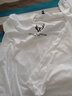 雾卡 【纯棉2件装】短袖t恤男潮流宽松大码夏天新款休闲纯色半袖T恤 鹿角白色+大R白色 5XL 建议195-210斤 实拍图