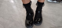 逸兰朵粗跟厚底玛丽珍女鞋法式单鞋女秋冬2025新款百搭jk鞋配裙子小皮鞋 黑色【升级款】 36 (230mm) 实拍图