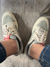 彪马（PUMA）经典复古百搭休闲鞋男女款新款低帮板鞋SKYLX 394210 烟灰色-杏仁糖色-04 42.5 实拍图