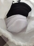 子墨棉品4双男士袜子抗菌防臭篮球运动毛巾底男生白色中筒长袜潮流棉袜子 2白2黑【中筒】 均码 毛巾底加厚款 实拍图